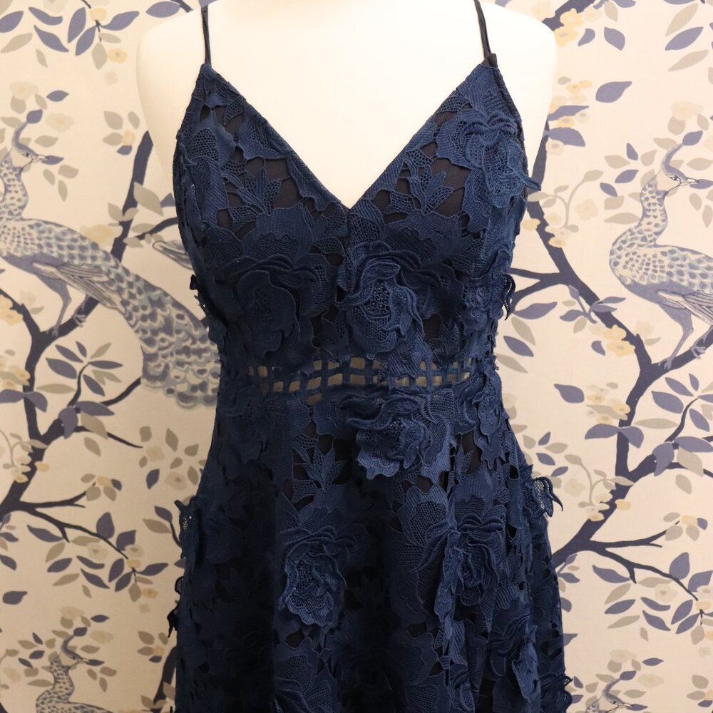 Lovers + Friends Bellini Dress in Navy